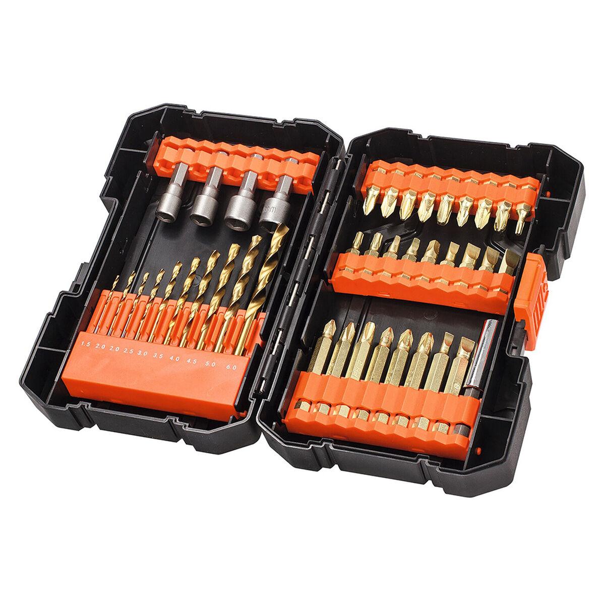Bit- og bor-sæt fra Black & Decker - 41 dele