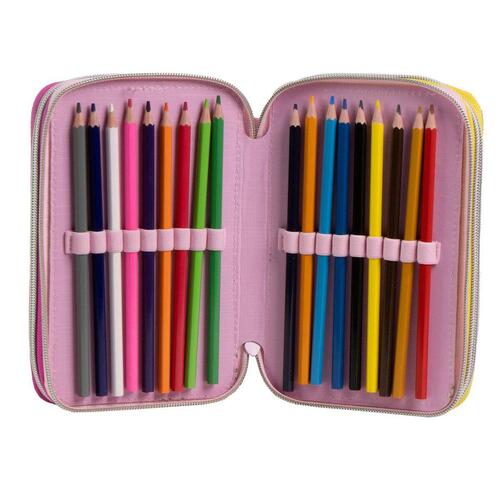 Penalhus med Tilbehør Barbie 41 x 58 x 3 cm