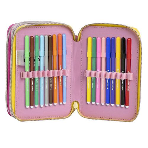 Penalhus med Tilbehør Barbie 41 x 58 x 3 cm