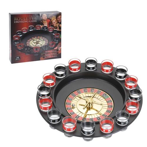 Drukspil Casino Roulette 18 stk