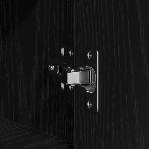 Highboard Sort Egetræ Ingeniørtræ