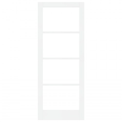 Indendørsdør med glas "ORKDAL" Hvid 83x211x4 cm