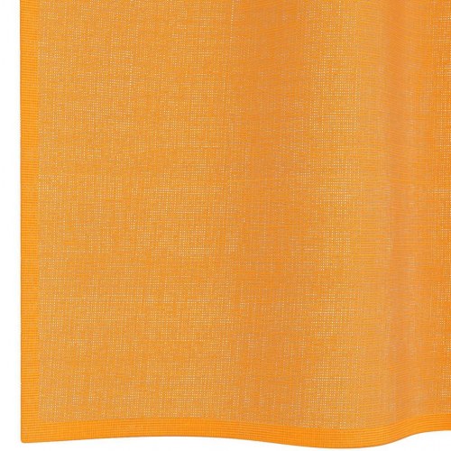 Voile-gardiner med løkker 2 stk. 140 × 175 cm - orange