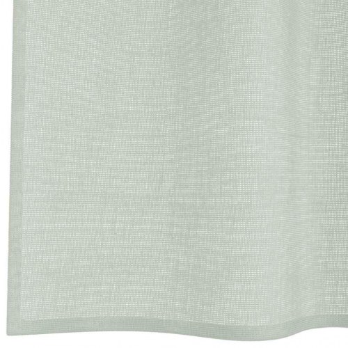 Voile-gardiner med løkker, 2 stk., 140×140 cm - lysegrå