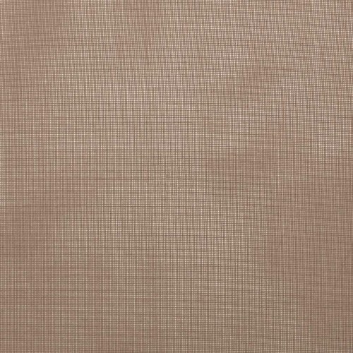 Voile-gardiner med løkker 2 stk. 140×175 cm - lysebrun