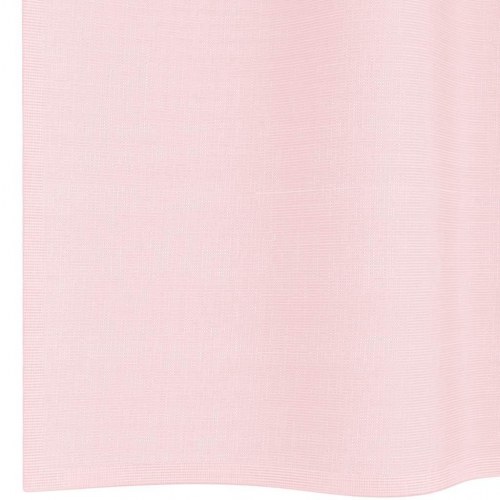 Voile-gardiner med løkker, 2 stk. - 140 × 225 cm, lyserød
