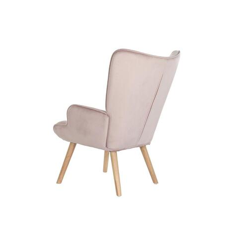 Lænestol DKD Home Decor Pink Træ 67 x 69 x 96 cm 75 x 69 x 96 cm