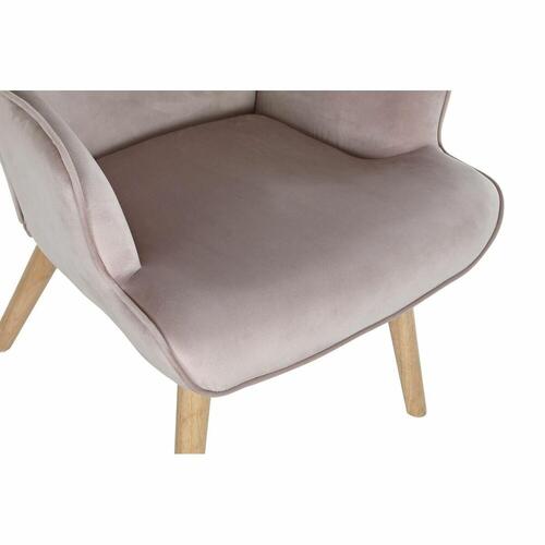 Lænestol DKD Home Decor Pink Træ 67 x 69 x 96 cm 75 x 69 x 96 cm
