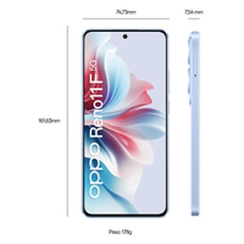 Oppo Reno11 F 5G smartphone 6,7" - 8 GB RAM, 256 GB - Blå