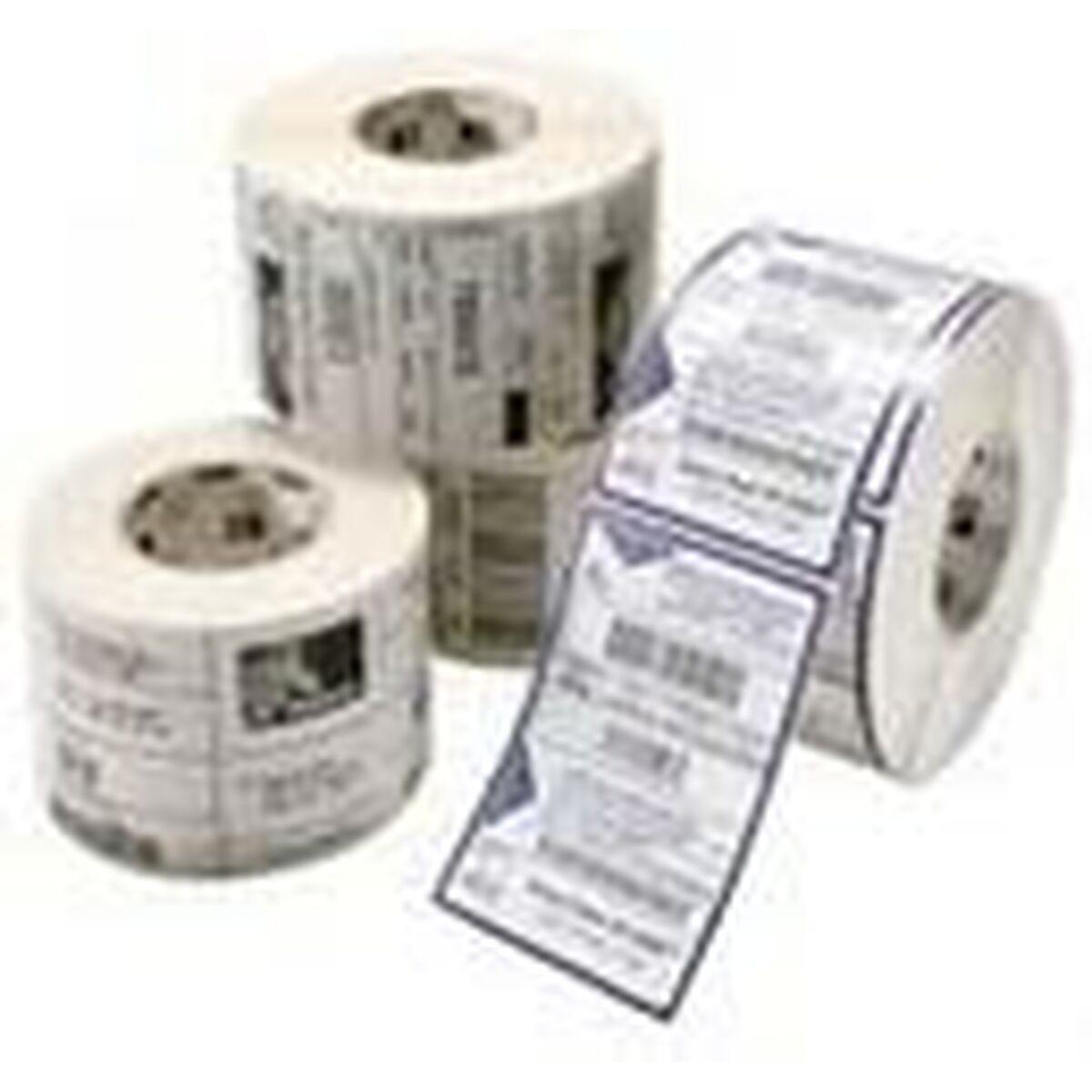 Etiketter til labelprinter Zebra 880247-025D - Hvid, rektangulær, 51×25 mm (12 ruller)