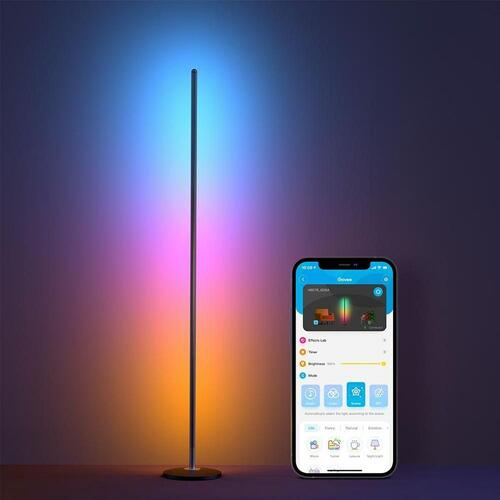 Gulvlampe Govee LED Floor Lamp Sort Multifarvet 24 V (1 Dele)