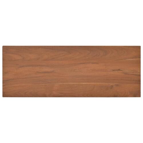 Tv-bord 80x30x50 cm massivt teaktræ