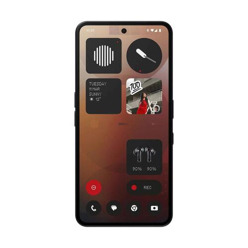 Smartphone Nothing phone A10400142 Octa Core 8 GB RAM 128 GB Sort