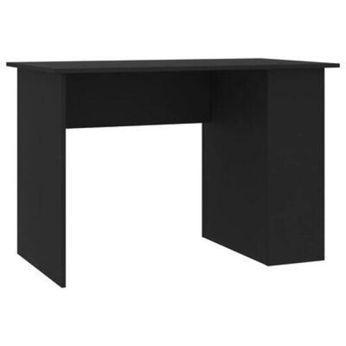 Skrivebord 110x60x73 cm konstrueret træ sort