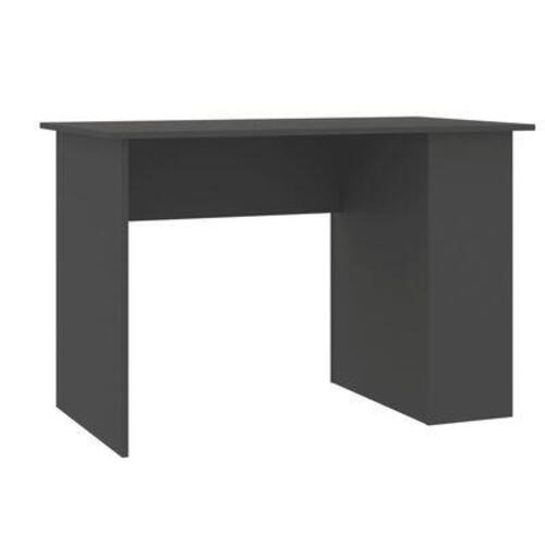 Skrivebord 110x60x73 cm konstrueret træ grå