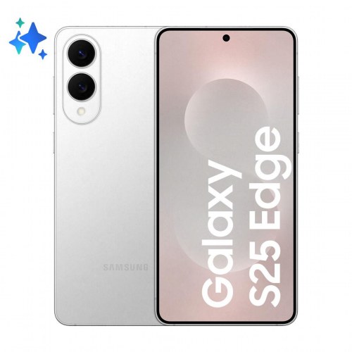 Samsung Galaxy S25 Edge 6,7" 12/512 GB - Sølvfarvet