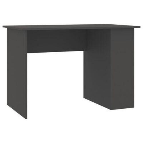 Skrivebord 110x60x73 cm konstrueret træ grå