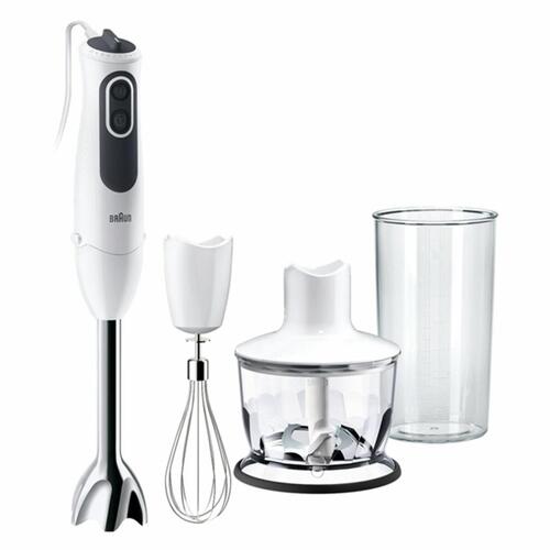 Håndblender Braun MQ3135WH Hvid Sort 750 W 500 ml