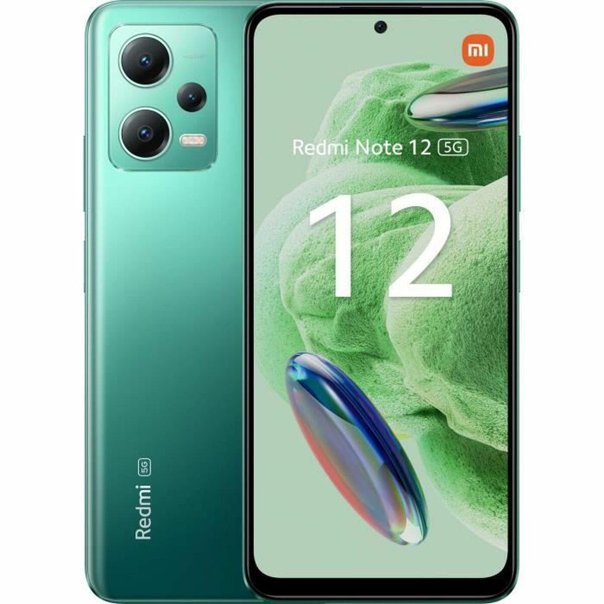 Smartphone Xiaomi Redmi Note 12 5g 4 Gb Ram Grøn 6 67  " Qualcomm Snapdragon 4 Gen 1 128 Gb