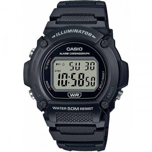 Casio herreur W-219H-1AVCF - sort digital armbåndsur
