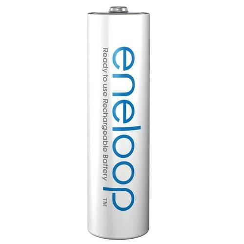Panasonic Eneloop AA genopladelige batterier (2-pak) BK-3MCDE/2CP