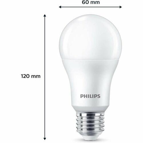 Philips LED-pære A67 E27 100 W, 4000 K - 3 stk.