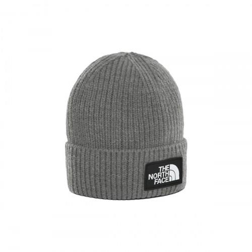 The North Face Tnf Logo Box Cuffed Beanie - grå (herre)