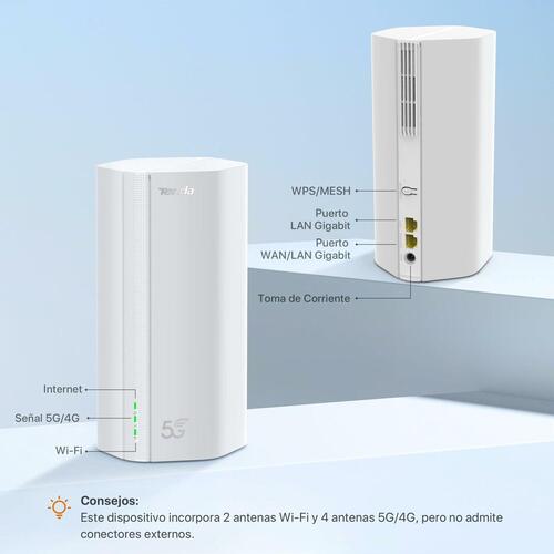 Tenda 5G01 5G router til mobilt bredbånd