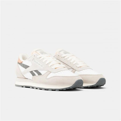 Reebok Classic Leather herre træningssko - hvid (38,5)
