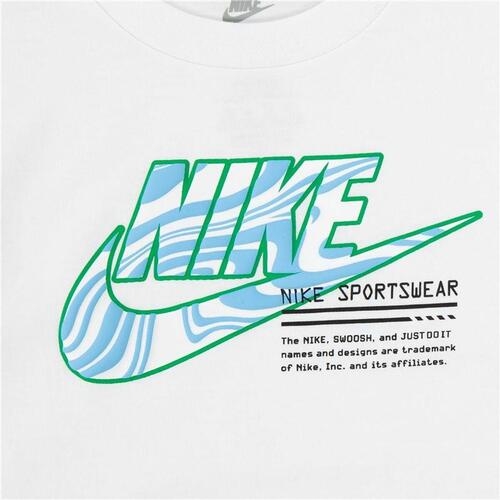 Kortærmet T-shirt Nike Futura Micro Text 3-4 år