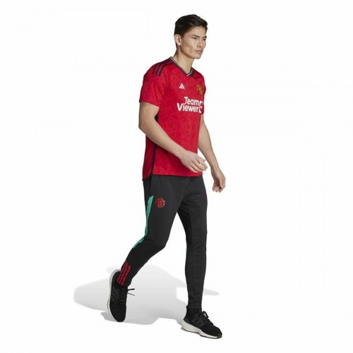 Adidas Manchester United hjemme trøje - kortærmet, rød, XL