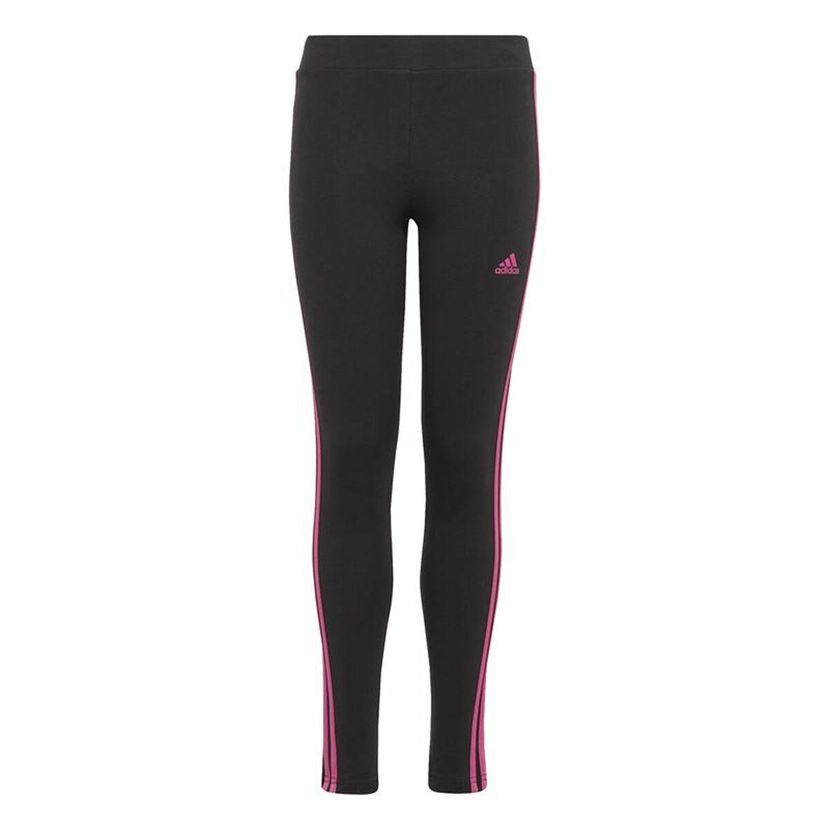 Tights Adidas 3 Stripes Sort 9-10 år