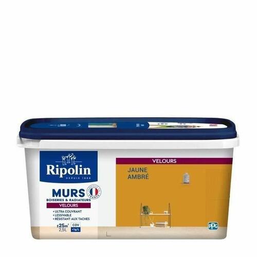 Ripolin vægmaling Jaune - 2,5 l