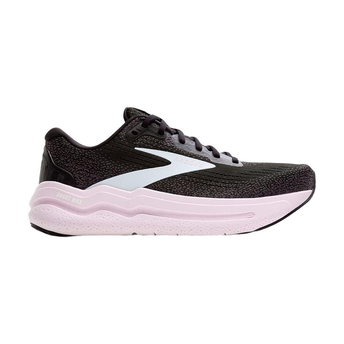 Brooks Ghost Max Dame Løbesko Sort Pink