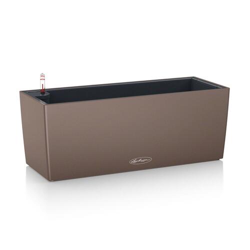 Lechuza urtepotte 50 cm - brun/sort polypropylen