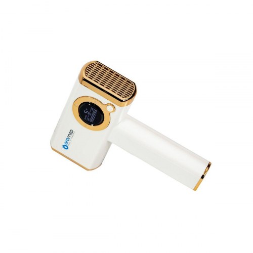 Oromed Elektrisk hårfjerner ORO-IPL ICE - IPL epilator, 48 W, hvid/guld