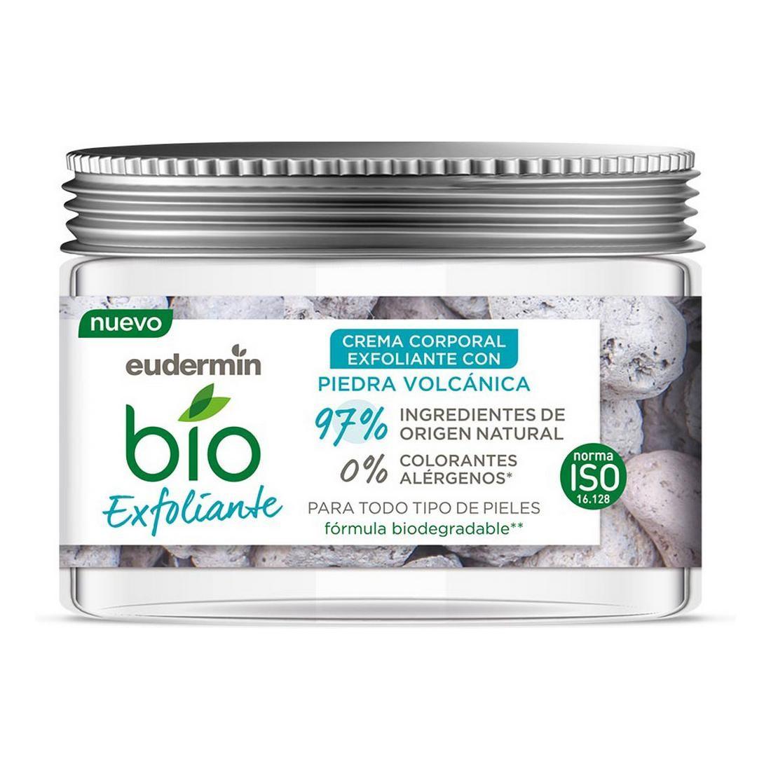 Eksfolierende Creme Bio Eudermin Bio Exfoliante Vulkansk Sten 300