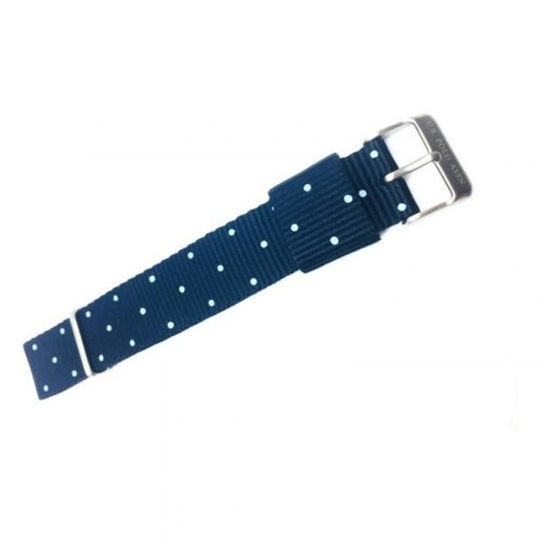 U.S. Polo Assn. urrem 14-0307 - blå tekstil, 24 mm