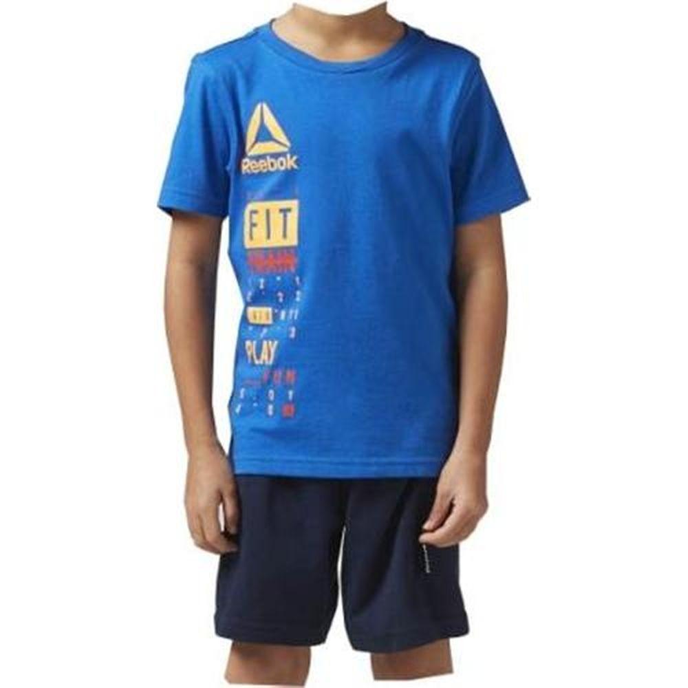Sportstøj Til Børn Reebok BK4380 Blå 5 år Unisex