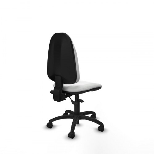 Kontorstol B0001RN - hvid, ergonomisk