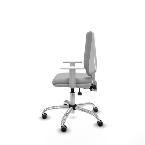 Kontorstol B5B056G - lysegrå ergonomisk stol