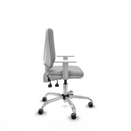 Kontorstol B5B056G - lysegrå ergonomisk stol