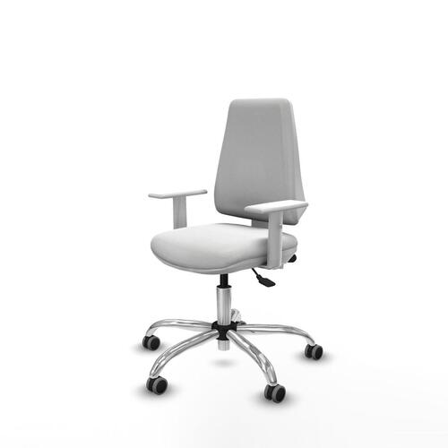 Kontorstol B5B056G - hvid, ergonomisk
