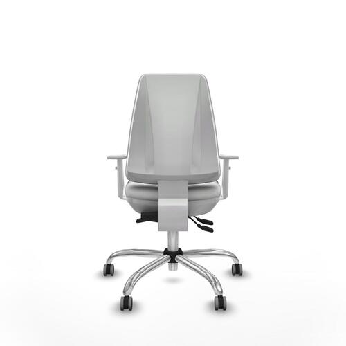 Kontorstol B5B056G - hvid, ergonomisk