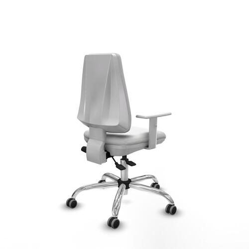 Kontorstol B5B056G - hvid, ergonomisk