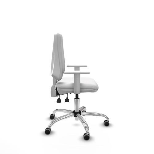 Kontorstol B5B056G - hvid, ergonomisk