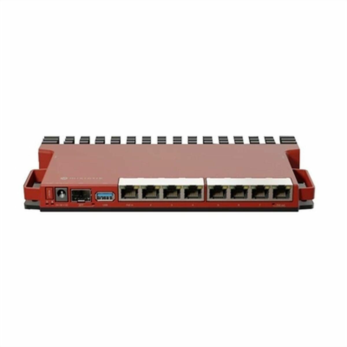 Router Mikrotik L009uigs Rm Sort Rød Rj45 Poe X 1 Usb X 1