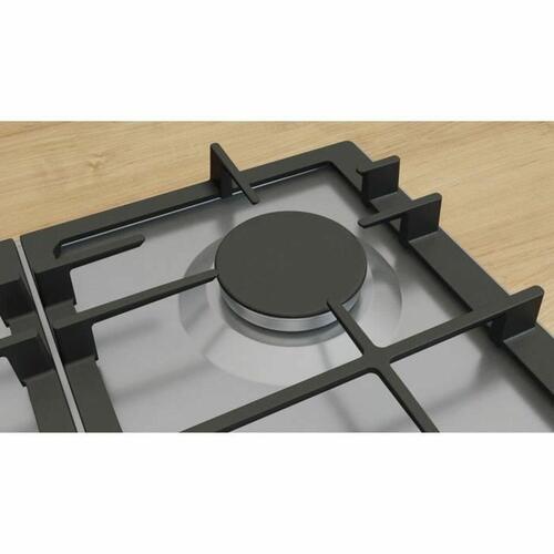 BOSCH induktionskogeplade, integreret, stål, 4 zoner
