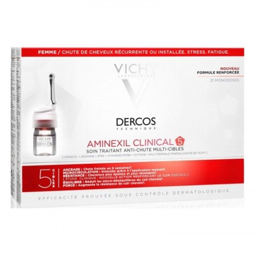 Hårtabsbehandling Vichy Dercos Aminexil Clinical 5 - 21 x 6 ml