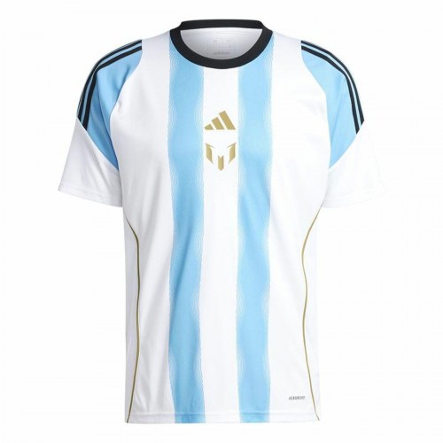 Adidas Messi Training Jersey fodboldtrøje - Hvid/Blå, XL